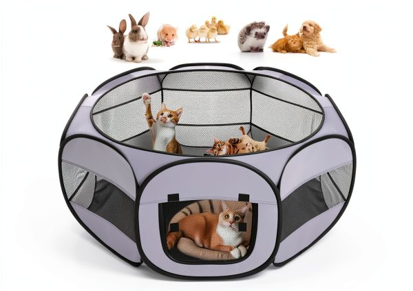 SHAOXING RENZHOU Small Animal Playpen Octagon Design-0