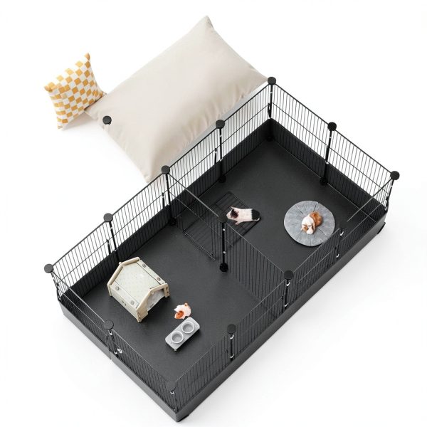 Tresbro Guinea Pig Playpen Coated Steel Panels Waterproof-1