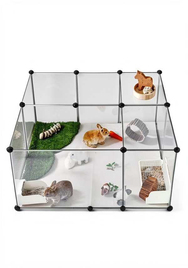 SONGMICS Pet Playpen for Small Animals-1