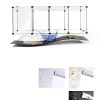 FunHola Small Pet Playpen Plastic Enclosure Waterproof Floor-1