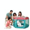 PetWise Portable Dog Playpen Breathable Mesh Walls-1