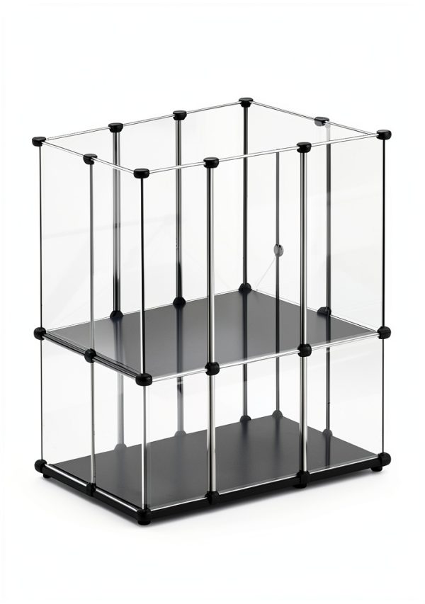 FunHola Small Pet Playpen Plastic Enclosure Waterproof Floor-4
