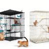 Cucurbita Cat Cage Large DIY Playpen Safe Sturdy Enclosure-3