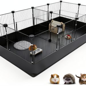 Tresbro Guinea Pig Playpen Coated Steel Panels Waterproof-0