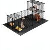 HOOBRO Small Animal Playpen Mesh Metal 57x31x23-8
