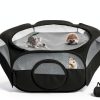Deapeey Small Animal Playpen Durable Portable Double Covers-0