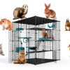 Cucurbita Cat Cage Large DIY Playpen Safe Sturdy Enclosure-2