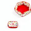 HL Pet Playpen Small Animal Exercise Fence Red Blue-2