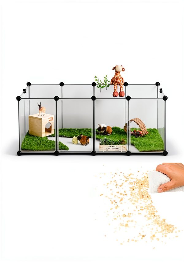 SONGMICS Pet Playpen for Small Animals-6