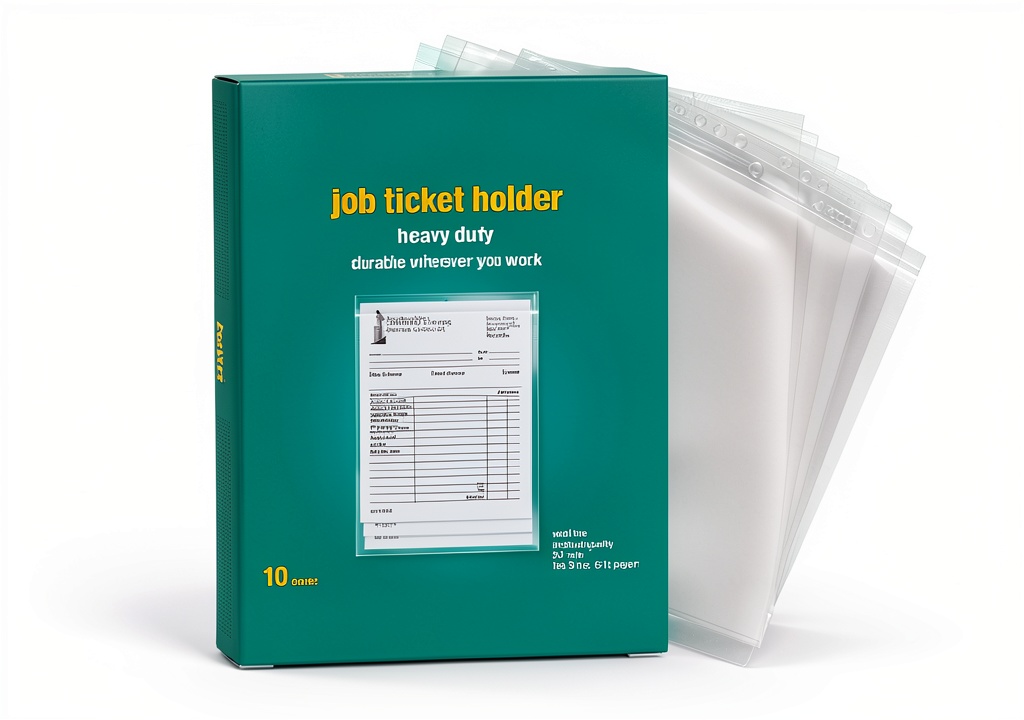 Job ticket holders in use