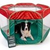 PetWise Portable Dog Playpen Breathable Mesh Walls-0