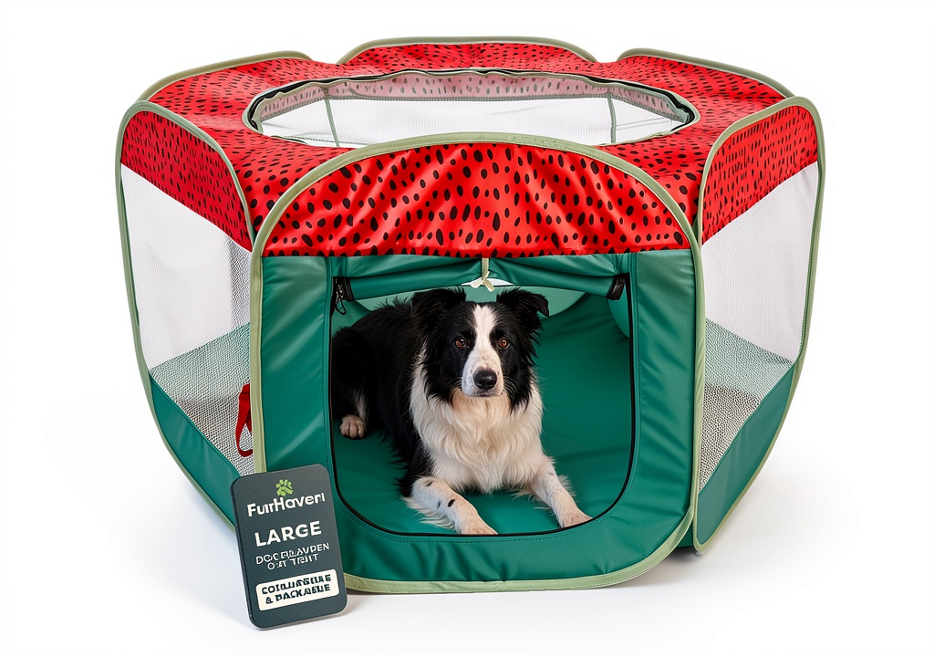 PetWise portable dog playpen setup