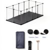 FunHola Small Pet Playpen Plastic Enclosure Waterproof Floor-3