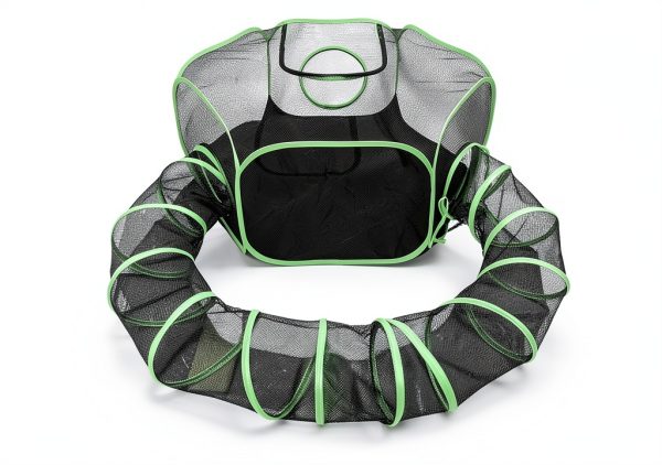 HEYHOME Small Animal Playpen Mesh Design Portable-8
