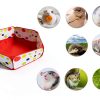 HL Pet Playpen Automatic Opening Small Animal Exercise Fence-3