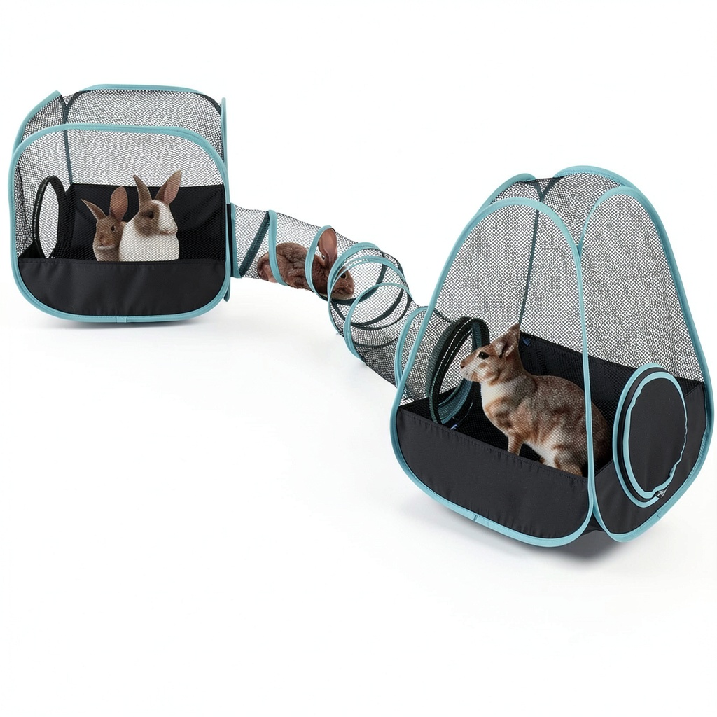 YUEPET 3-in-1 small animal playpen for pets