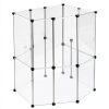 FunHola Small Pet Playpen Plastic Enclosure Waterproof Floor-5