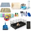 PullCrease Small Animal Playpen Coated Steel Waterproof-2