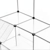 SONGMICS Pet Playpen Transparent Panels Small Animal Cage-4