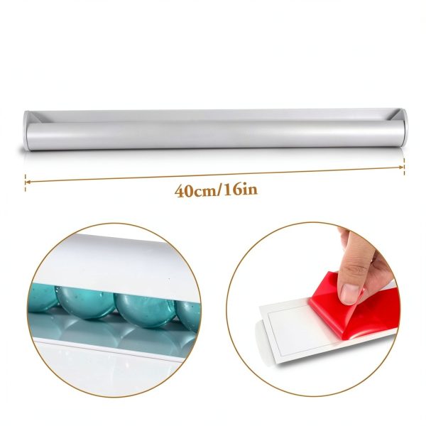 BOHUIZ Silver Restaurant Ticket Holder Organizer-1
