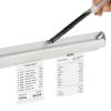 BOHUIZ Silver Restaurant Ticket Holder Organizer-5
