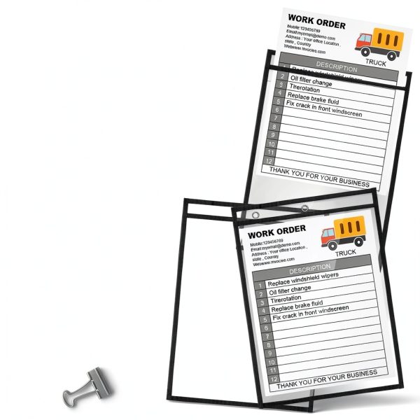 Dry Erase Pocket Holders Yunsailing PET Vertical-1