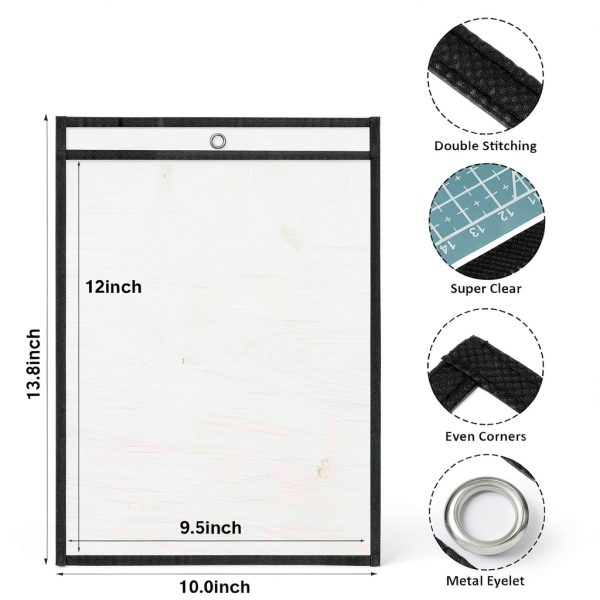 Dry Erase Pocket Holders Yunsailing PET Vertical-2