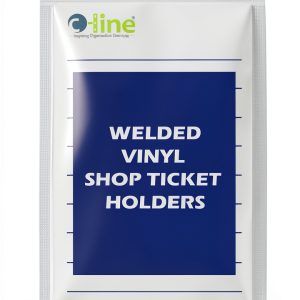 Vinyl Job Ticket Holder C Line Top Opening Vinyl 50 Sheet Capacity-0