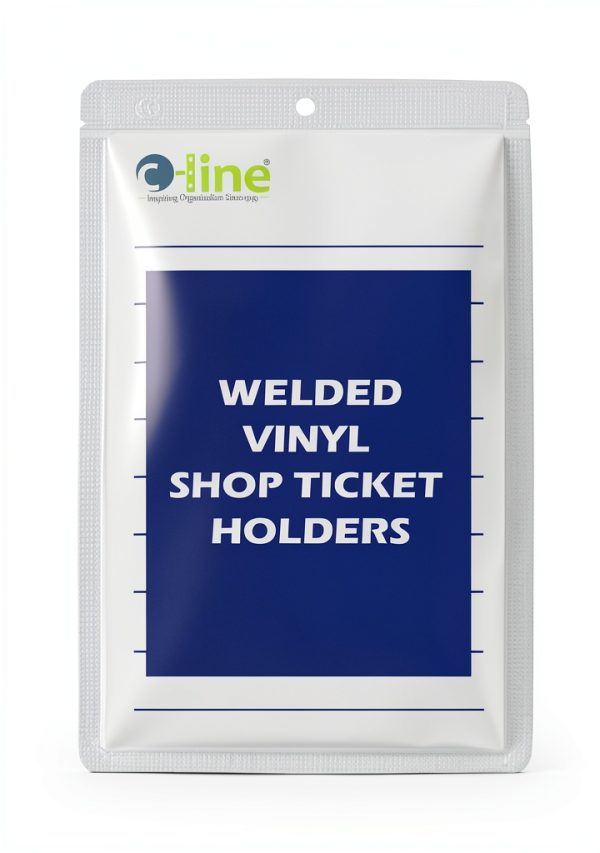 Vinyl Job Ticket Holder C Line Top Opening Vinyl 50 Sheet Capacity-0