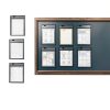 Dry Erase Pocket Ufmarine B6812 Black 10x13 Inch 6-Pack-6