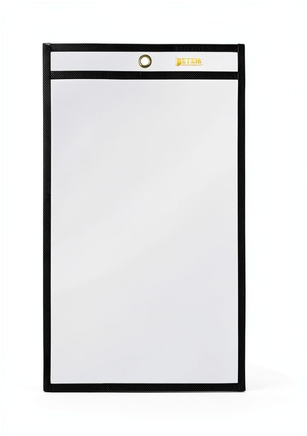 Ticket Holders Clear Vinyl 5x8 Double Sided Pack of 25 Better Office-1