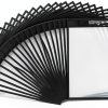 Dry Erase Pocket 20 Pack Clear Plastic Tamaki TK2025101402 10x14 Inch-0