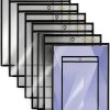 Ticket Holders Clear Vinyl 5x8 Double Sided Pack of 25 Better Office-0