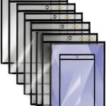 Ticket Holders Clear Vinyl 5x8 Double Sided Pack of 25 Better Office-0