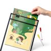 Dry Erase Pocket Ufmarine B6812 Black 10x13 Inch 6-Pack-7