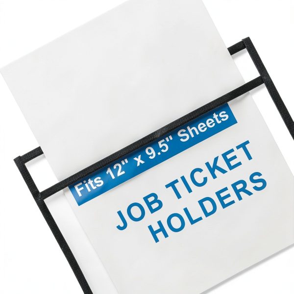 Viehatta Job Ticket Holders Plastic Sheet Protectors 30 Pack 8.5x11-7