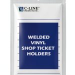 Ticket Holder C-Line Top Opening Vinyl Job Ticket Holder 6 x 9 Inch-0