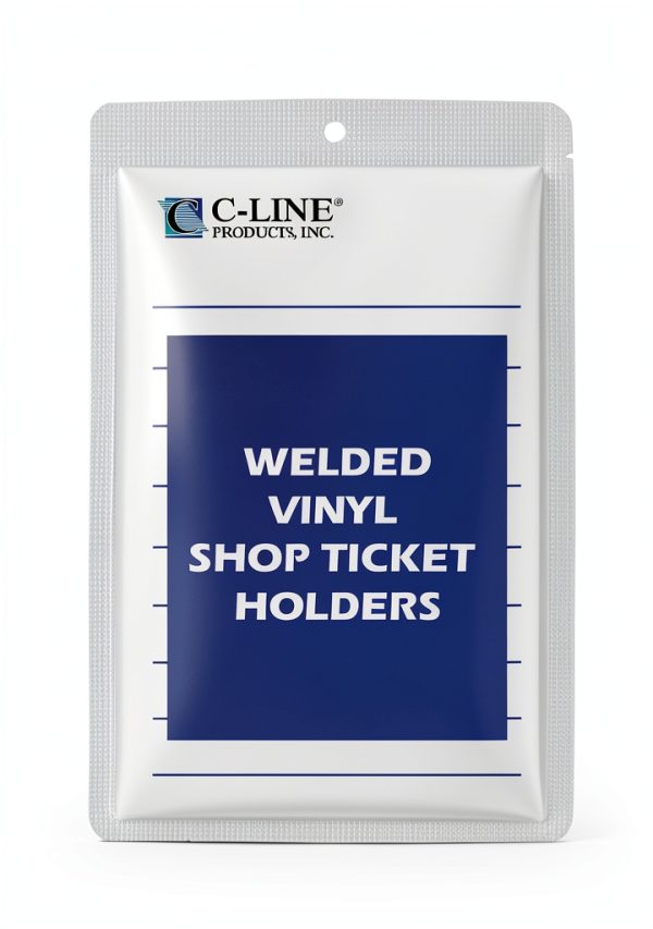 Ticket Holder C-Line Top Opening Vinyl Job Ticket Holder 6 x 9 Inch-0