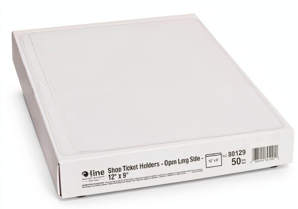 C-Line Vinyl Ticket Holder 12x9 Top Opening Clear Organizer-1