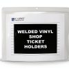 C-Line Vinyl Ticket Holder 12x9 Top Opening Clear Organizer-2
