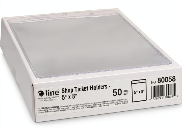 Vinyl Job Ticket Holder C Line Top Opening Vinyl 50 Sheet Capacity-2