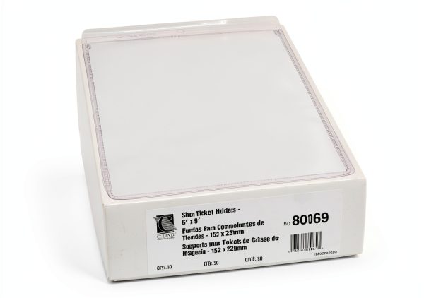 Ticket Holder C-Line Top Opening Vinyl Job Ticket Holder 6 x 9 Inch-1