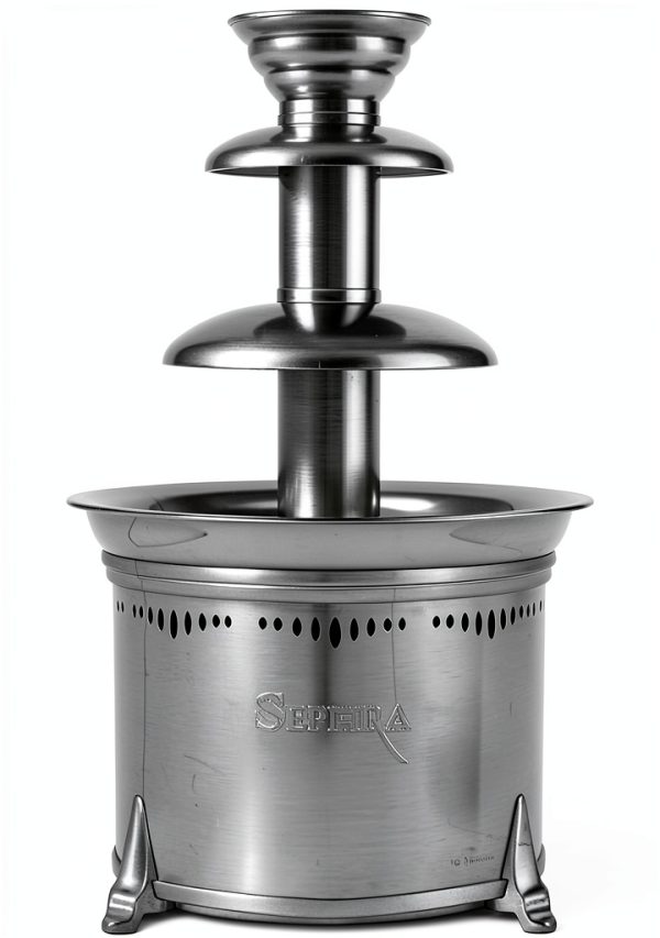 Chocolate Fountain Sephra THE LEGEND 19" 6lb Stainless Steel-1