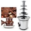 Chocolate Fountain Machine ZEVELOO 4 Tier Stainless Steel 24oz-1