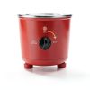Chocolate Fondue Fountain Outamateur 32oz Stainless Steel 3‑Tier Red-3