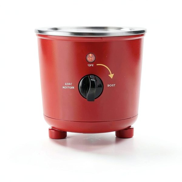 Chocolate Fondue Fountain Outamateur 32oz Stainless Steel 3‑Tier Red-3