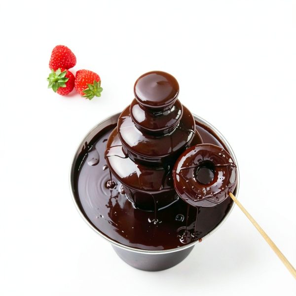 Chocolate Fountain Lallisa 3 Tier Electric with 200 Bamboo Skewers-5