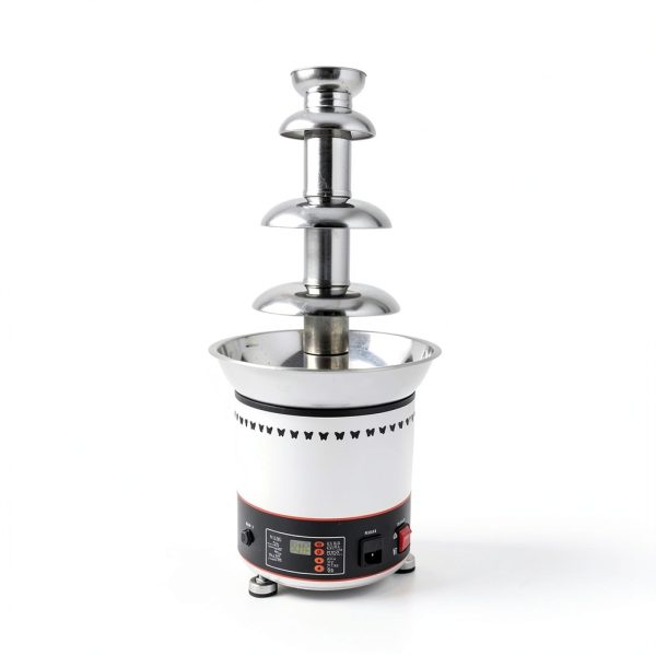 Chocolate Fountain INTBUYING 4‑Tier Stainless Steel Commercial 6.6 lb-2