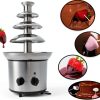 Chocolate Fountain Machine ZEVELOO 4‑Tier Electric Fondue 4‑Pound-1