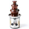 Chocolate Fountain 4 Tier MariageTL Stainless Steel Party Fondue 60oz-2